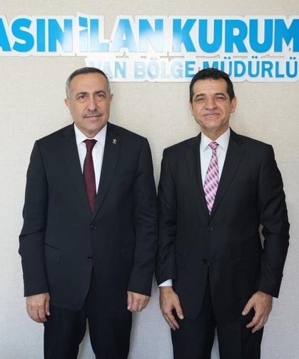 AK Parti Van İl Teşkilatı’ndan BİK Van Bölge Müdürlüğüne nezaket ziyareti!