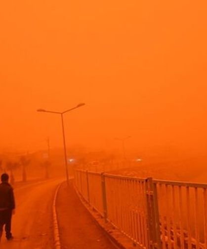 Van’da dikkat çeken toz taşınımı uyarısı!