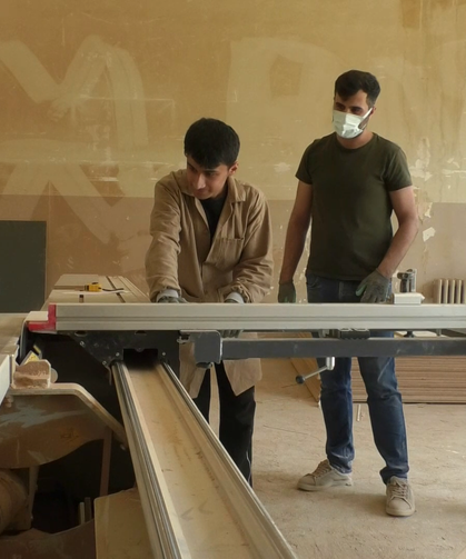 Hakkâri’de öğrenciler tatilde de üretim yapıyor