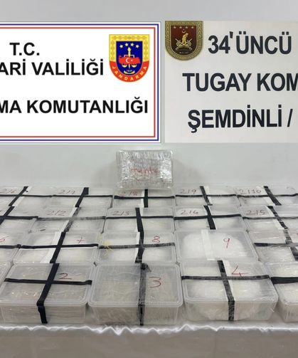 Arazide 2 çuval uyuşturucu ele geçirildi!