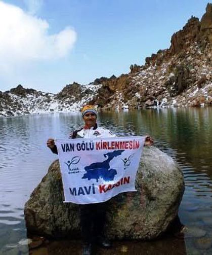 Van Gölü’nün sesi İran’ın zirvesinden yükseldi!