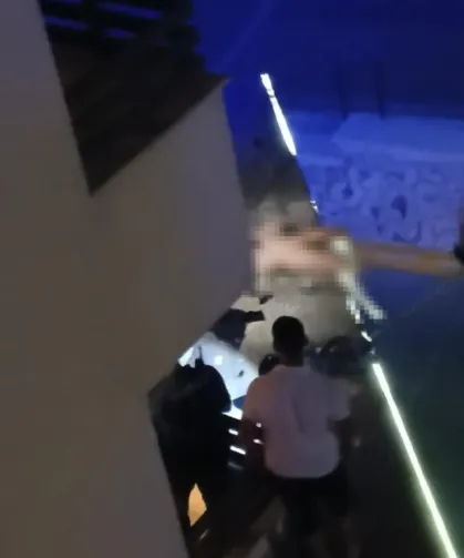 Otel odasında dehşet yaşandı: Kadını 5. kattan aşağıya attı!
