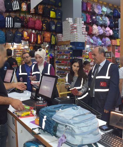 Van’da kırtasiyeler mercek altına alındı