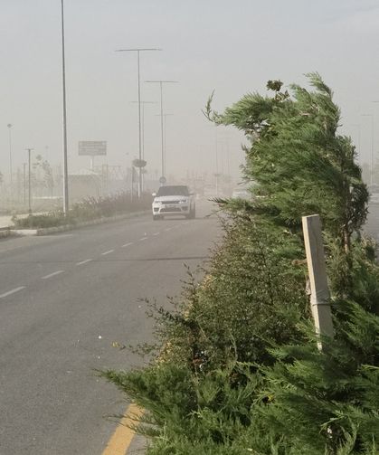 Van'ı toz bulutu kapladı: Göz gözü görmedi!