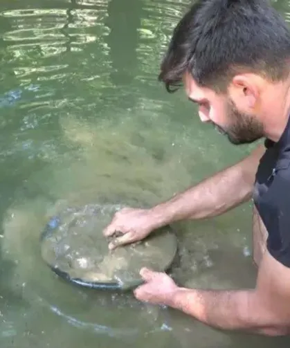 Dere dere gezip yılda 1 kilo altın topluyor! Altın bulunan üç ilçeyi tek tek işaret etti!