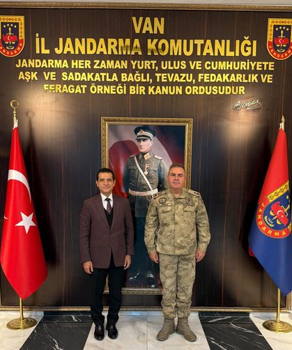 BİK Van Bölge Müdürü Tokgöz’den İl Jandarma Komutanı Avkıran’a ziyaret!