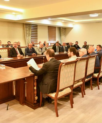 Başkan Kuşan ve İpekyolu muhtarlarından Vali Balcı’ya ziyaret!