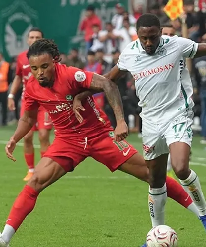 Süper Lig'de Amedspor fırtınası: Konyaspor’u da eli boş gönderdi!