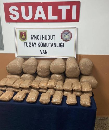 Van’da yarım ton uyuşturucu ele geçirildi!