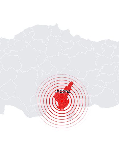 Adana’da peş peşe iki büyük deprem!