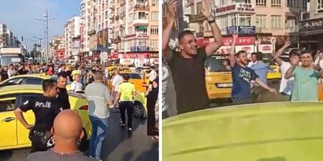Taksiciler akaryakıta gelen zamlara isyan etti! Meydanda toplanıp kontak kapattılar