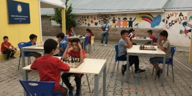 TEGV Van’da satranç turnuvası düzenledi!