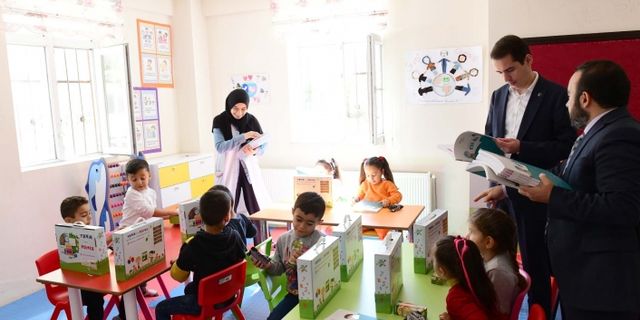 Kaymakam Sakarya,  Kur'an Kursunu ziyaret etti