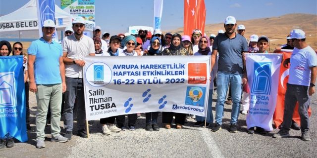 Tuşba Belediyesi, ‘Avrupa Hareketlilik Haftası’ etkinliği düzenledi!
