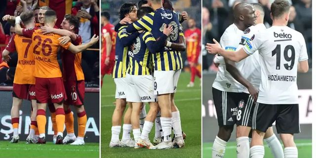 Süper Lig'de şampiyonluk için son düzlük! İşte hafta hafta şampiyonluk hesapları...
