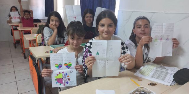 Vanlı öğrencilerden, depremzede öğrencilere duygu dolu mektup!