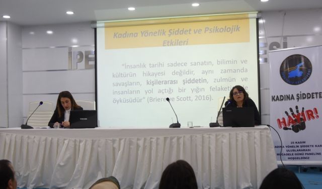 İpekyolu’nda kadına yönelik şiddet semineri düzenlendi!
