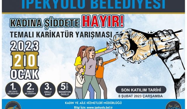 İpekyolu'nda ödüllü karikatür yarışması yapılacak! İşte başvuru tarihleri