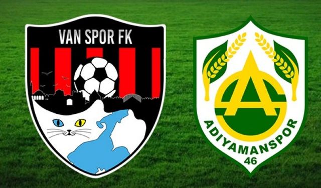 Vanspor FK - Adıyaman 1954 maçı saat kaçta hangi kanalda?