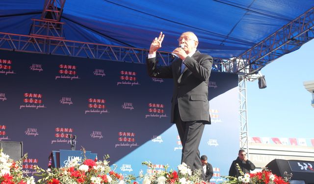 Millet ittifakı cumhurbaşkanı adayı Kılıçdaroğlu Vanlılara seslendi: “Vanlılarla helalleşeceğim!”