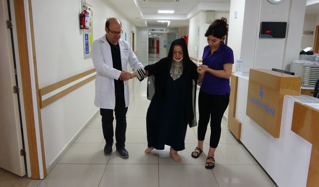 Iraklı kadın Van’da geçirdiği başarılı ameliyatla yeniden sağlığına kavuştu
