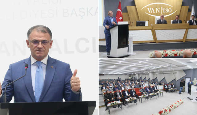 Vali Balcı, Van TSO'da iş dünyası ile buluştu
