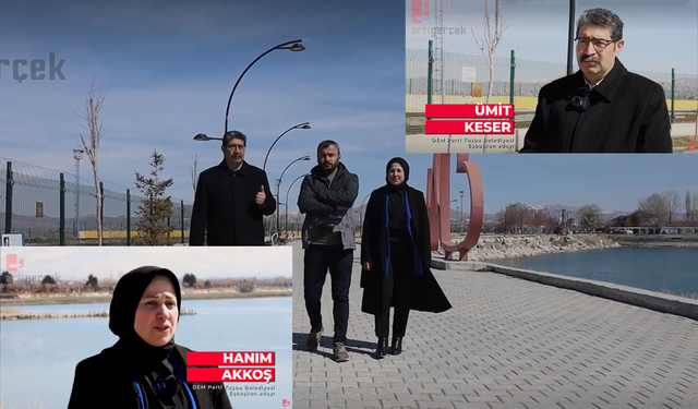 DEM Parti Tuşba adayları Akkoş ve Keser projelerini açıkladı!