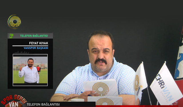 Başkan Kıyak’tan Vanspor'un taraftar grupları hakkında flaş açıklama!