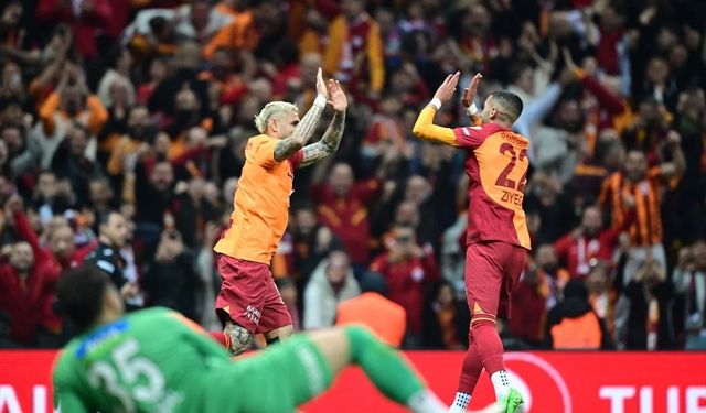 Lider Galatasaray, Sivasspor'u farklı mağlup etti