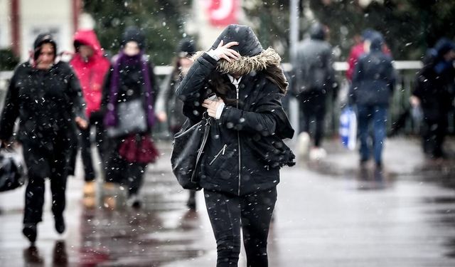 50 ile kar ve sağanak geliyor: Meteoroloji il il uyardı!