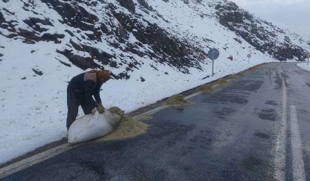 Van'da kış çilesi hayvanları etkileyecek!