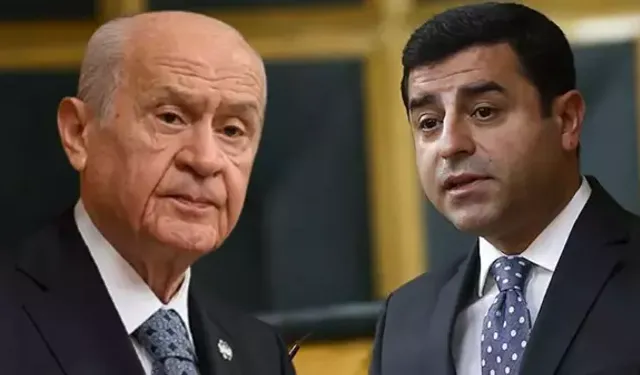 Selahattin Demirtaş'tan Devlet Bahçeli'ye "Öcalan" mesajı!