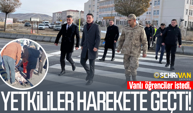 Vanlı öğrenciler istedi, yetkililer harekete geçti!