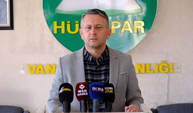 HÜDA PAR Van İl Başkanı Rasim Sayğın yeniden seçildi