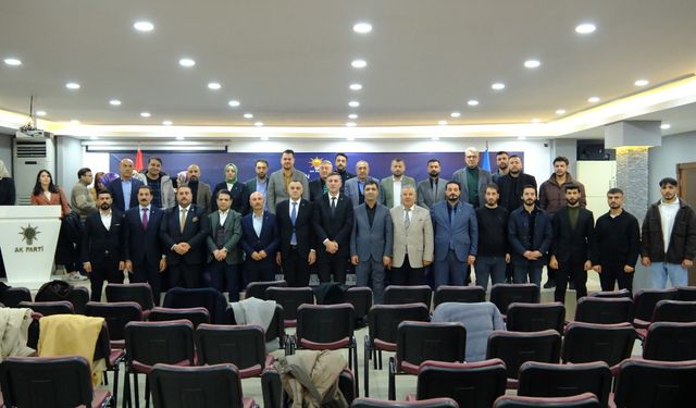 AK Parti Van İl Başkanlığında nöbet değişimi