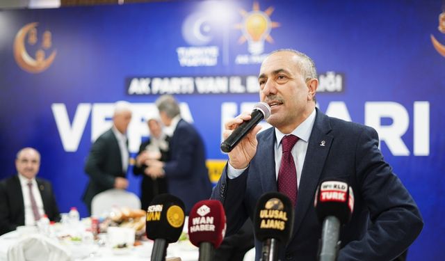 AK Parti Van İl Başkanı Abdulahat Arvas: Van'ın tüm sorunlarını çözeceğiz!