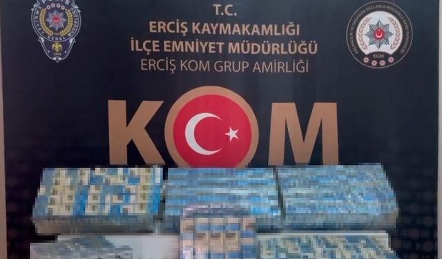 Van’da kaçakçılara büyük darbe: Tam 3 bin 940 paket!