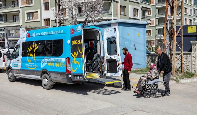 Van’da engellilere ulaşım desteği!