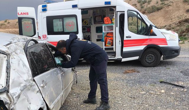 Van Başkale'de trafik kazası: 1 yaralı
