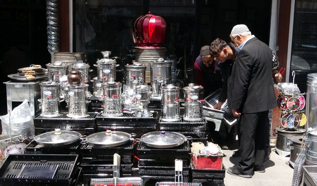 Vanlı esnaf semaver ve mangal sezonunu açmaya hazırlanıyor!