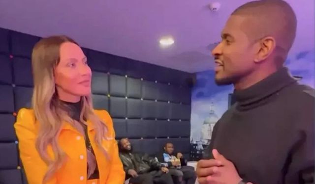 Hadise, Usher ile buluştu! Paylaşımı sosyal medyada gündem oldu
