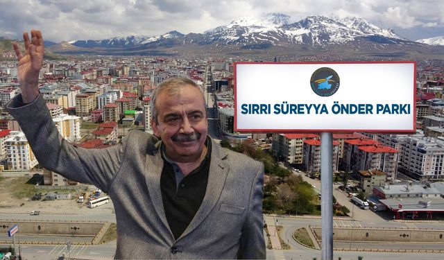 Sırrı Süreyya Önder’in ismi Van’da yaşatılacak!