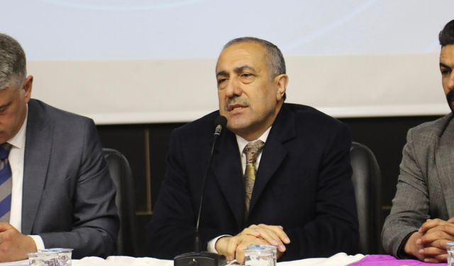 Muhtarlar toplantısında konuşan Başkan Arvas: Milletimizin hizmetindeyiz