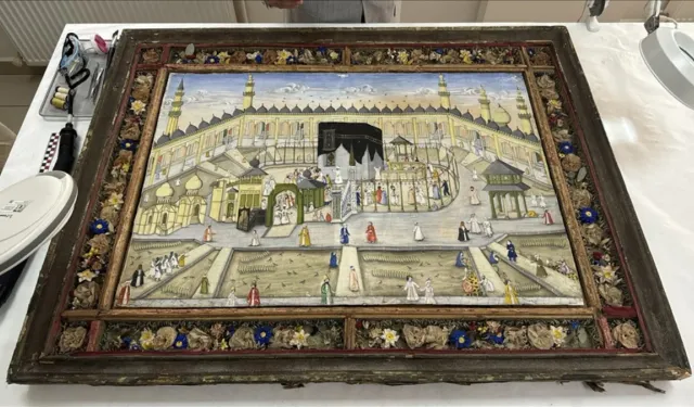 Kabe'nin 200 yıllık tasviri Topkapı Sarayı'ndan gün yüzüne çıktı