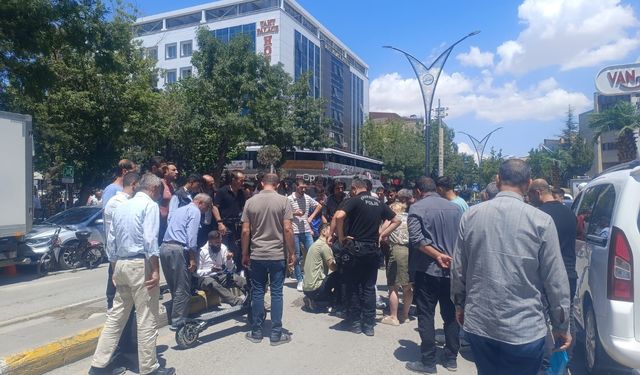 Van’da Scooter’ın çarptığı çocuk yaralandı