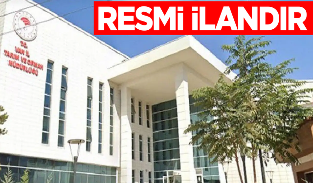 TEBLİĞ İLANI-VAN İL TARIM VE ORMAN MÜDÜRLÜĞÜ’NDEN TARIM ALANINA VİLLA YAPILMASINA CEZA