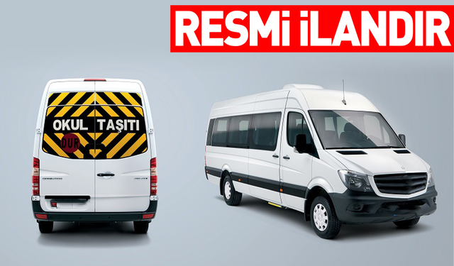 GEVAŞ İLÇE MİLLİ EĞİTİM MÜDÜRLÜĞÜ ÖĞRENCİ TAŞIMA HİZMETİ ALACAK