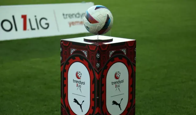 Trendyol 1. Lig'de 15.haftanın maç programı belli oldu!