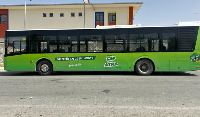 Van’da otobüslerin rengi değişti!