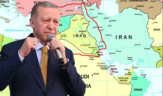 Cumhurbaşkanı Erdoğan'a İsrail'in "Vadedilmiş topraklar" haritası soruldu